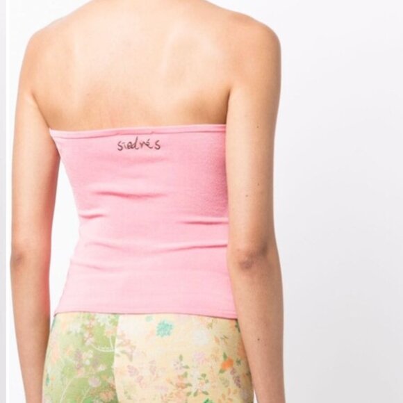SIEDRES T Tio Strapless Pink Scarf Top - Not sold Anymore - Picture 5 of 7